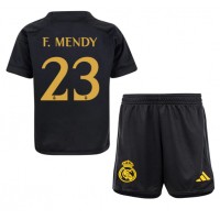 Real Madrid Ferland Mendy #23 Tredjeställ Barn 2023-24 Korta ärmar (+ Korta byxor)